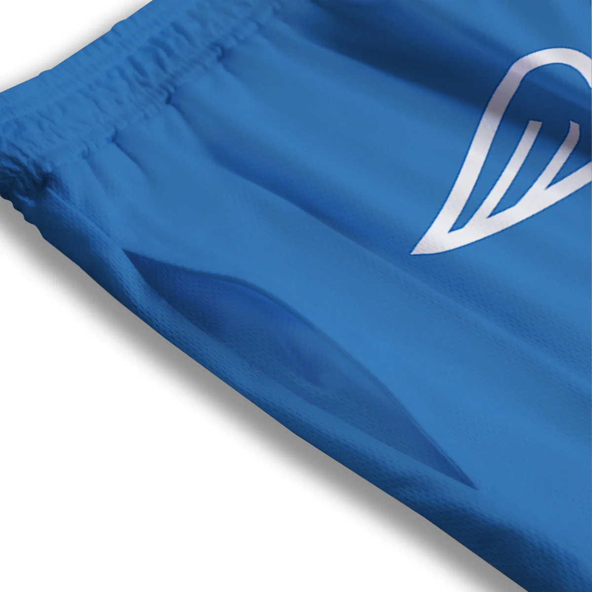 Symbol Caduceus Print Mesh Shorts - Image 3