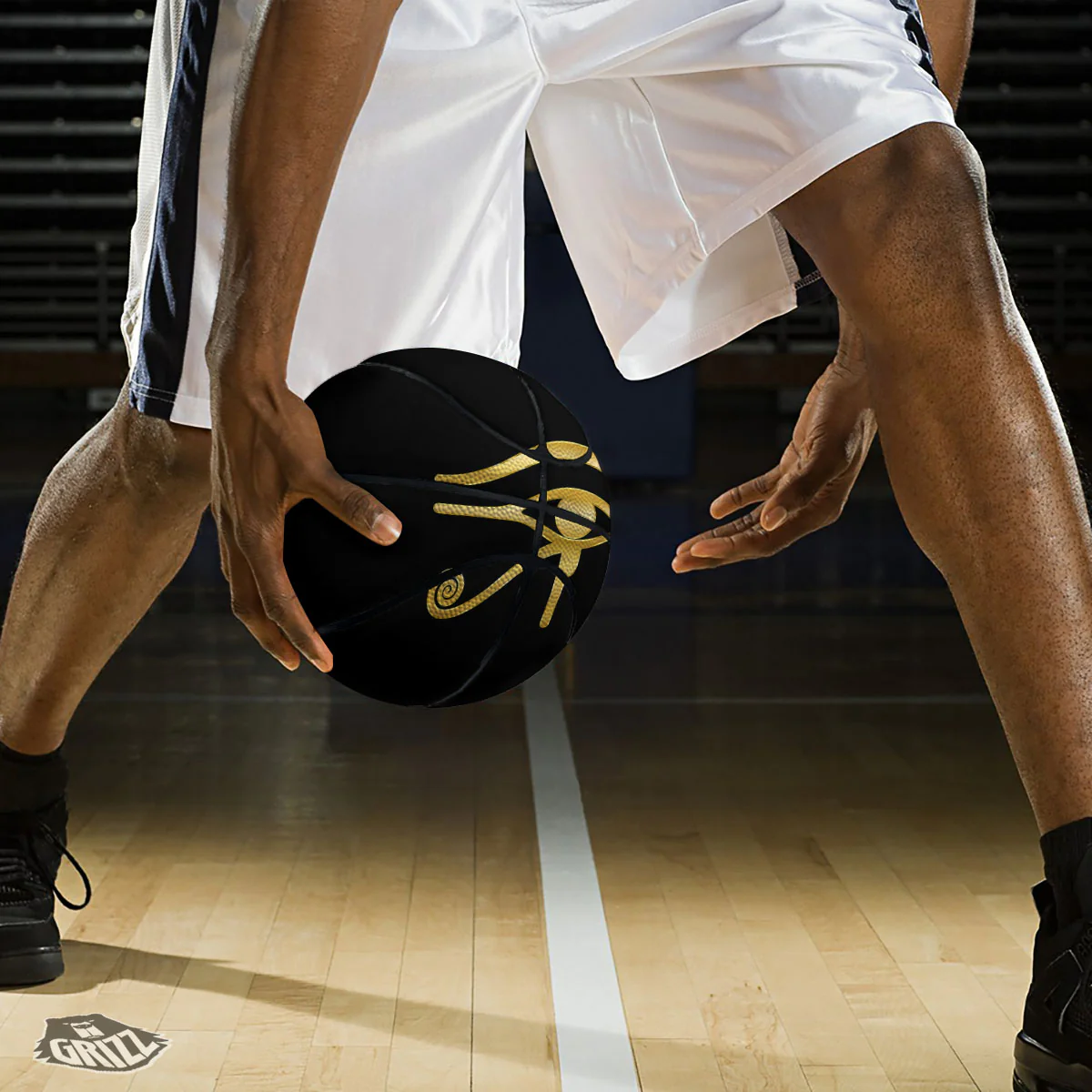 Symbol Eye Of Horus Print Basketball - Image 3