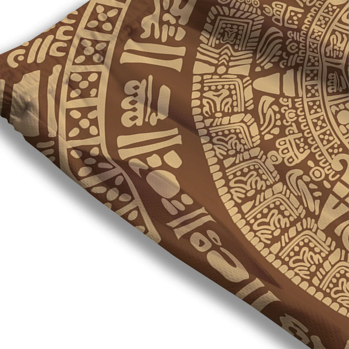 Symbol Mayan Print Mesh Shorts - Image 3
