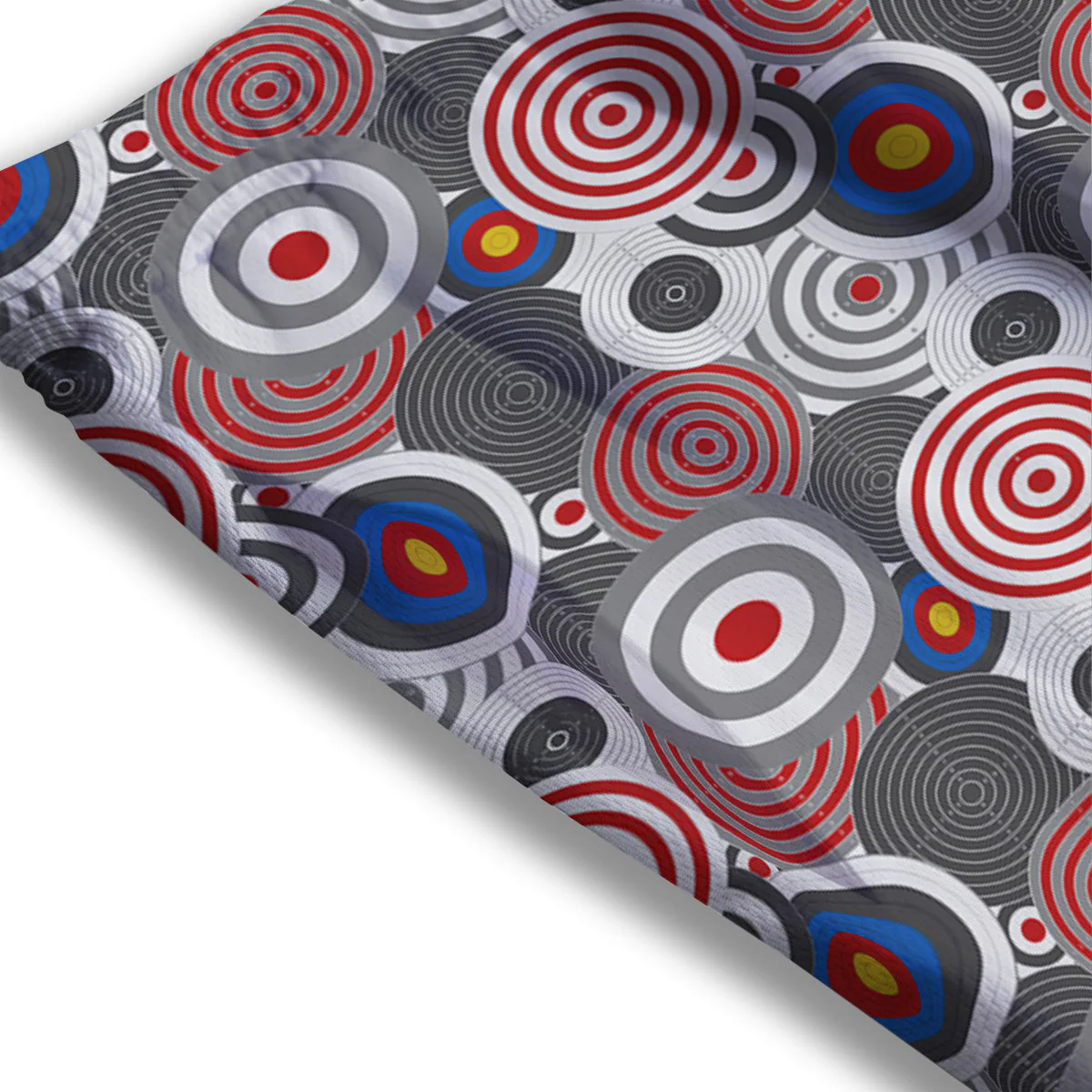 Target Darts Board Game Print Pattern Mesh Shorts - Image 3