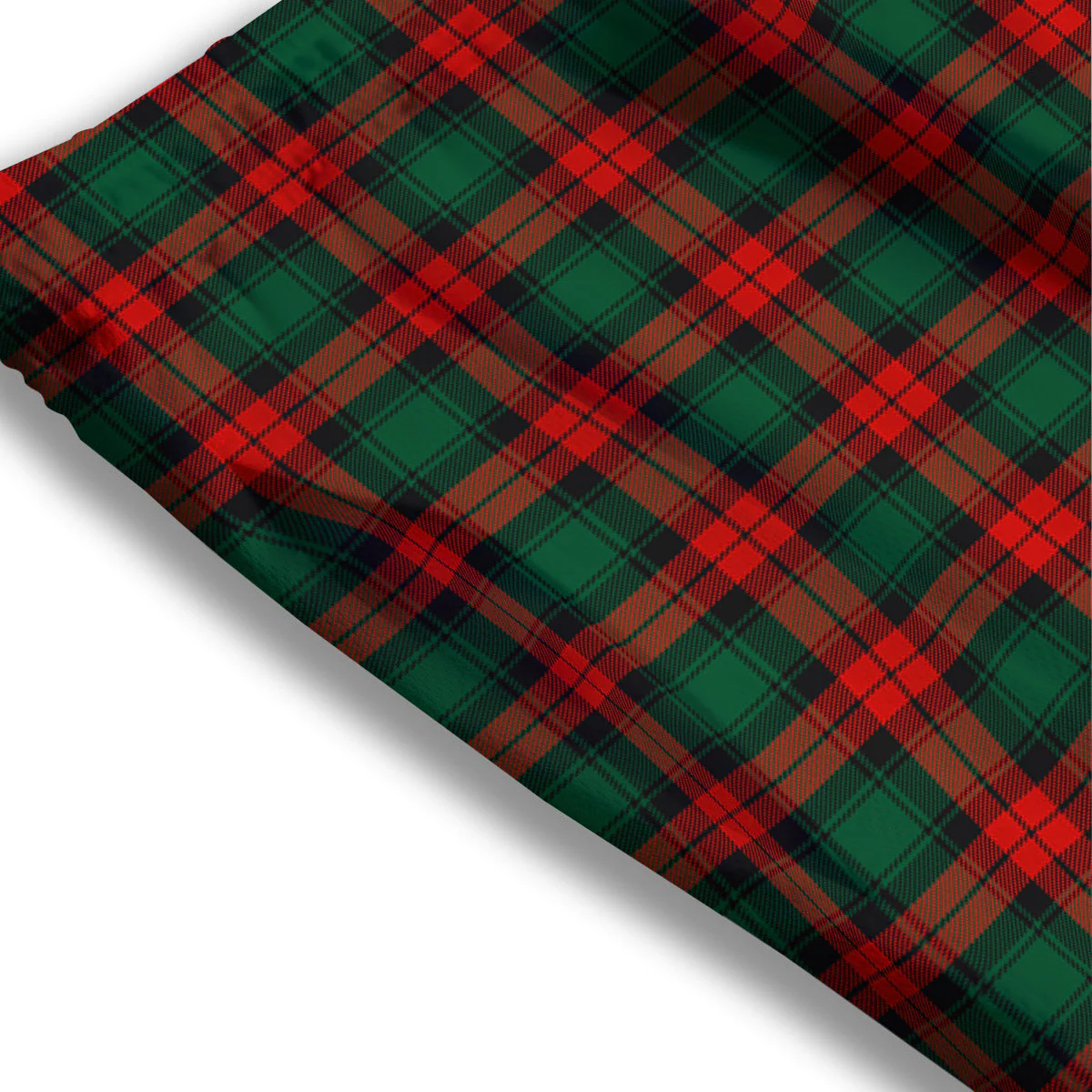 Tartan Christmas Print Pattern Mesh Shorts - Image 3