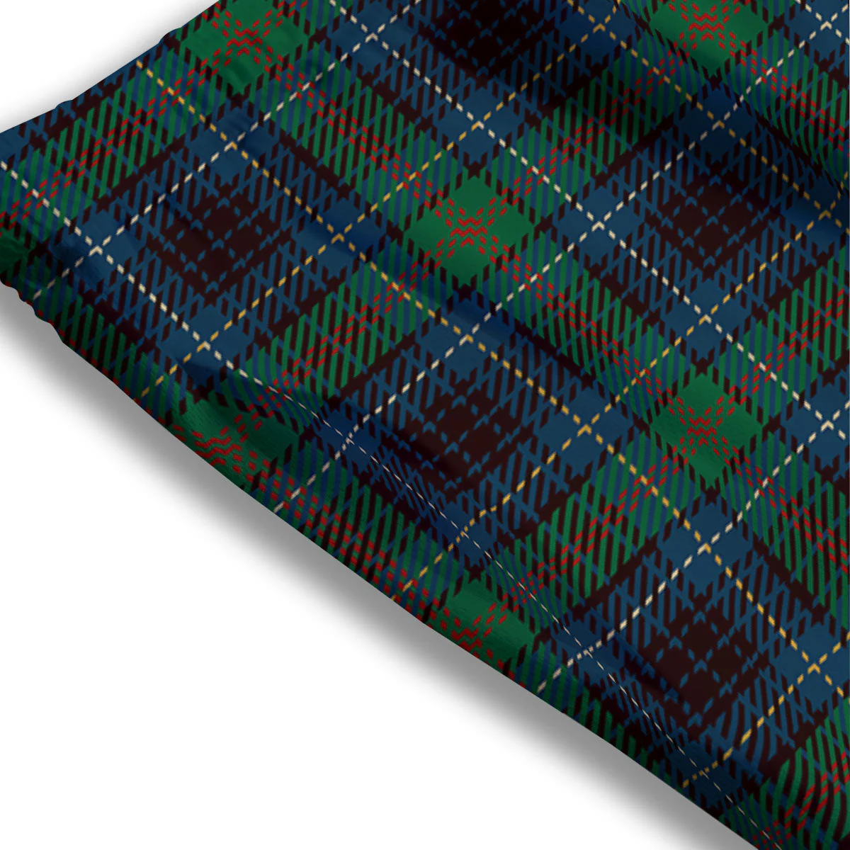Tartan Irish Print Pattern Mesh Shorts - Image 3