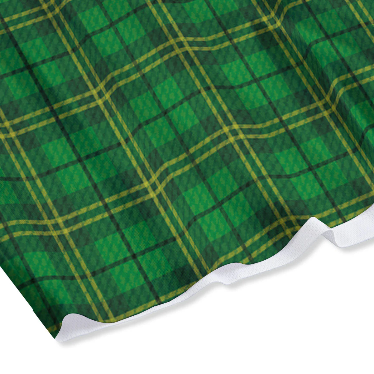 Tartan Saint Patrick's Day Print Mesh Shorts - Image 4