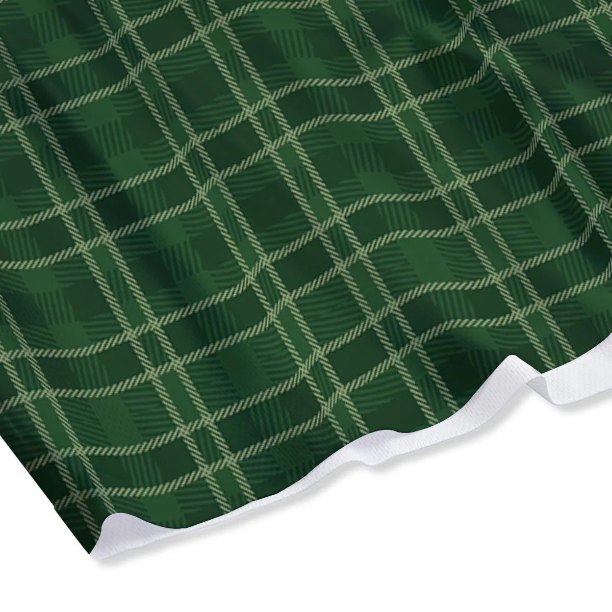 Tartan Saint Patrick's Day Print Pattern Mesh Shorts - Image 4
