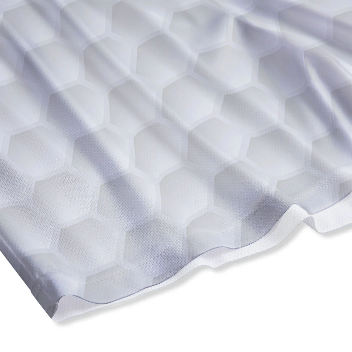 Texture Golf Ball Print Mesh Shorts - Image 4