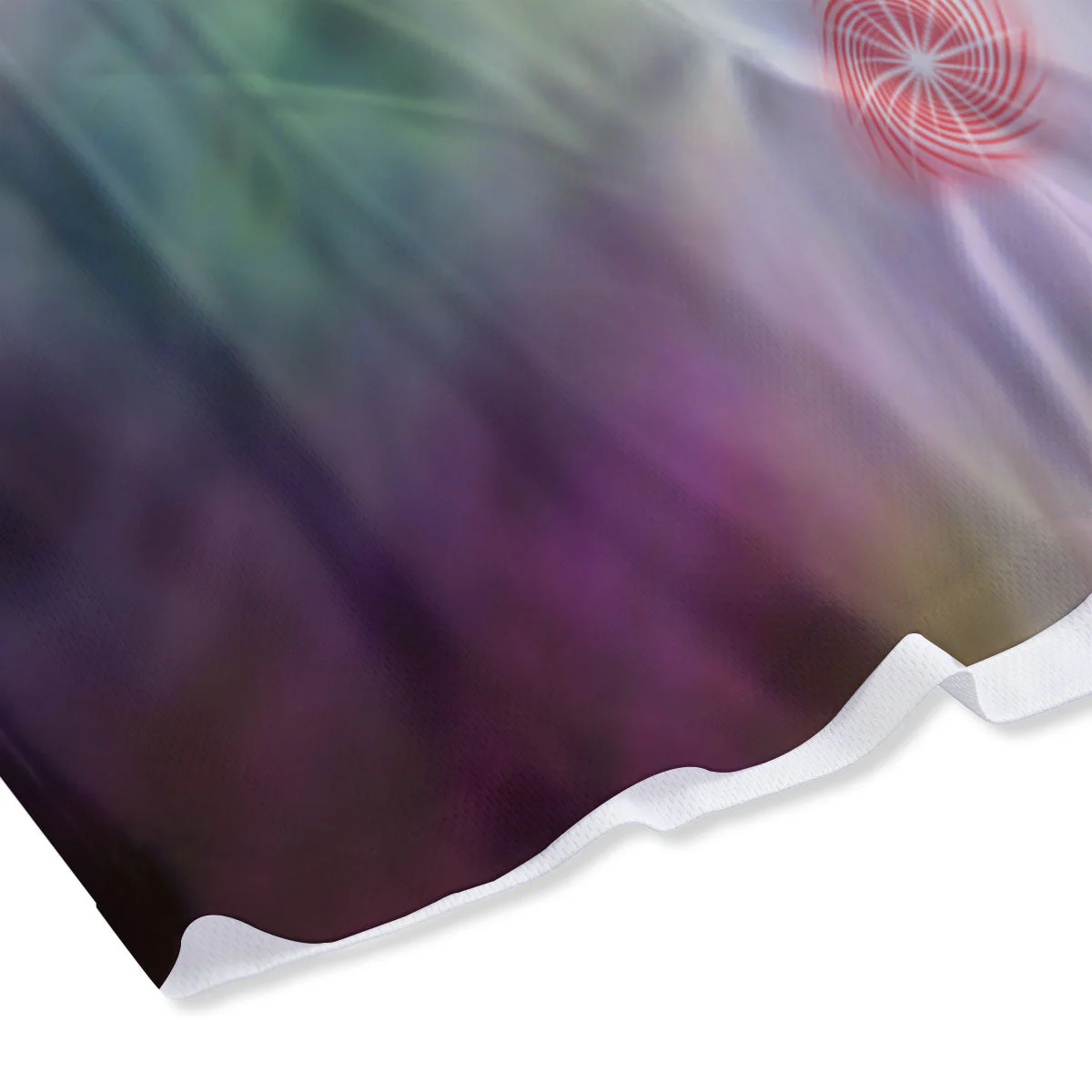 The Seven Chakras And Reiki Print Mesh Shorts - Image 4