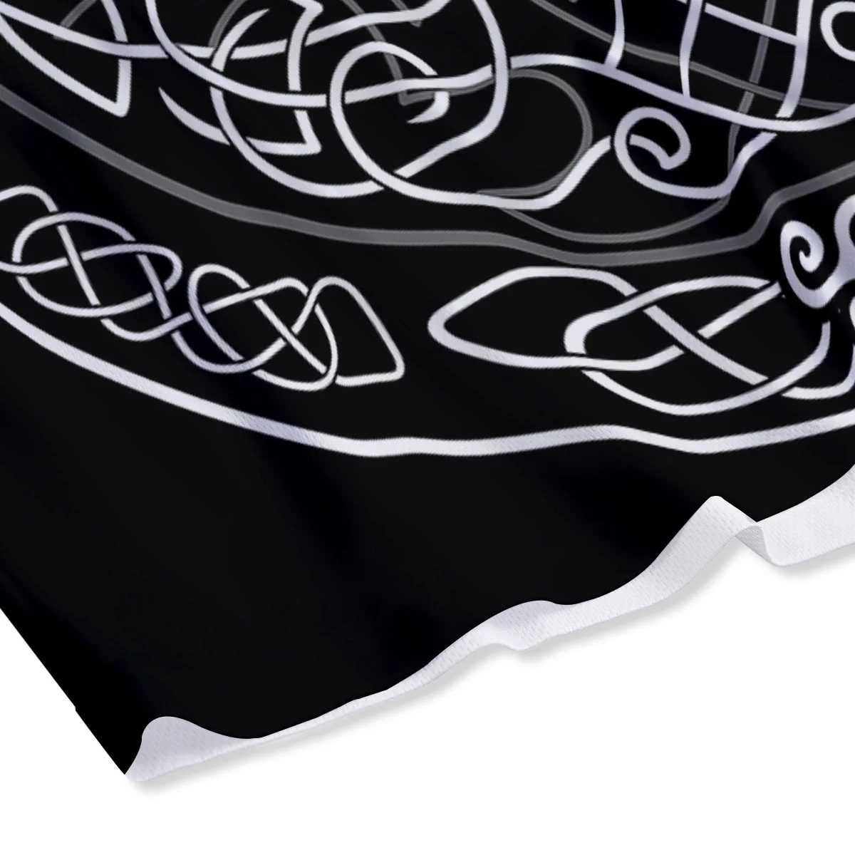 Tree Of Life Celtic Knot Print Mesh Shorts - Image 4