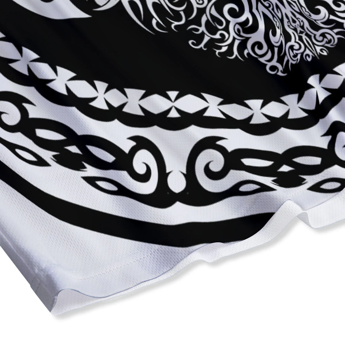 Tree Of Life Viking Print Mesh Shorts - Image 4