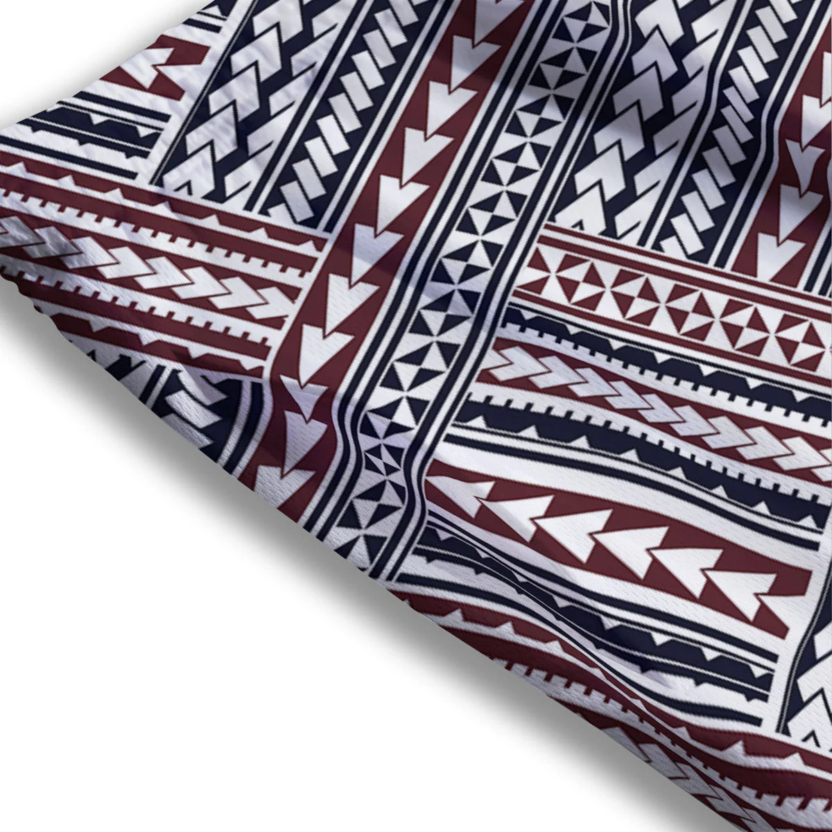 Tribal Maori Print Mesh Shorts - Image 3