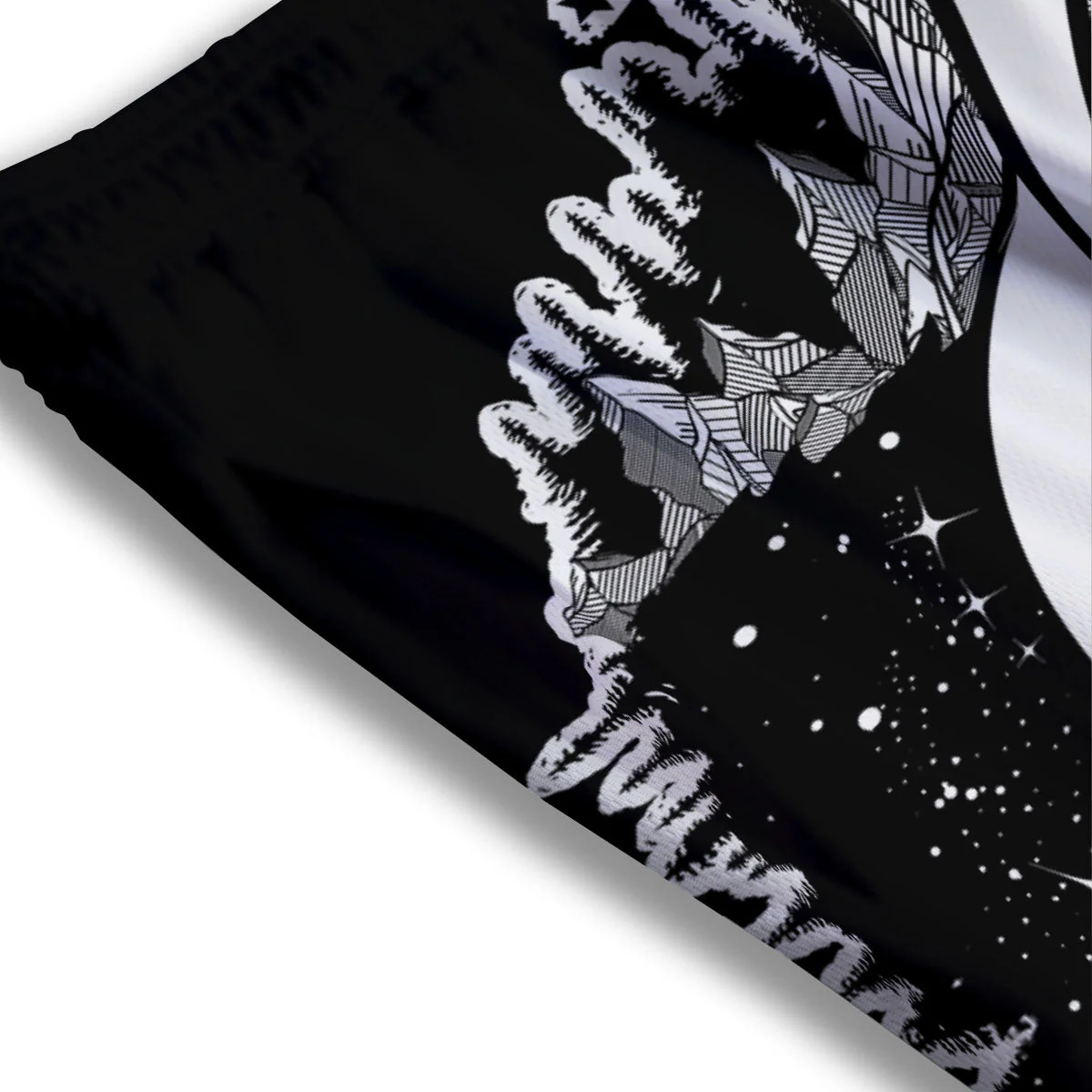 Trinity Knot Viking Celtic Print Mesh Shorts - Image 3