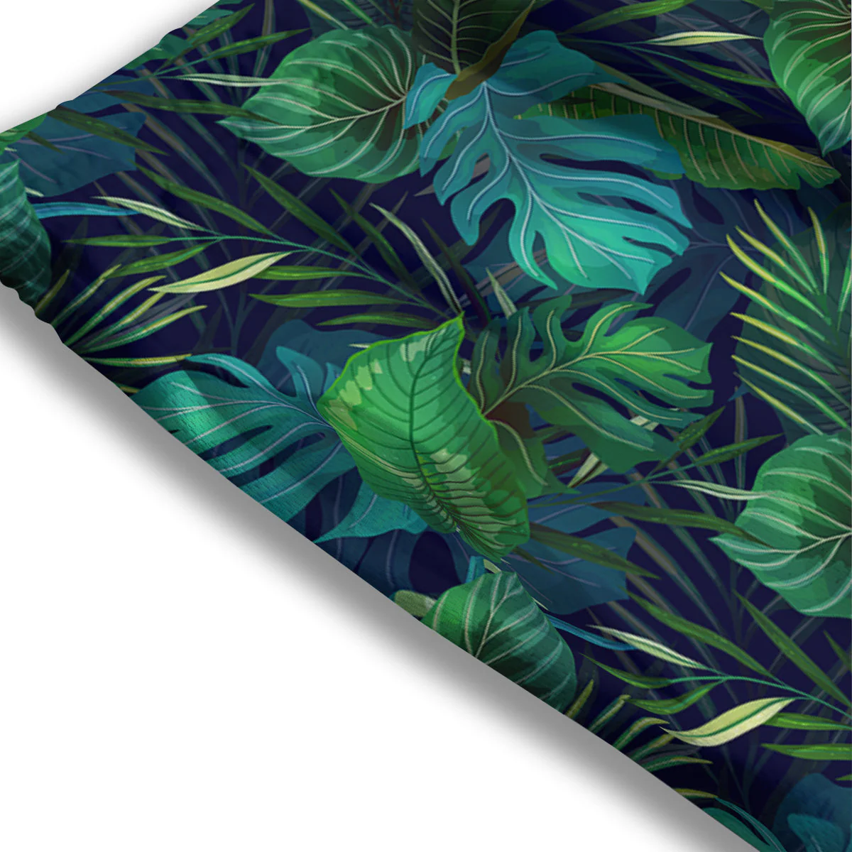 Tropical Plants Hawaiian Print Pattern Mesh Shorts - Image 3
