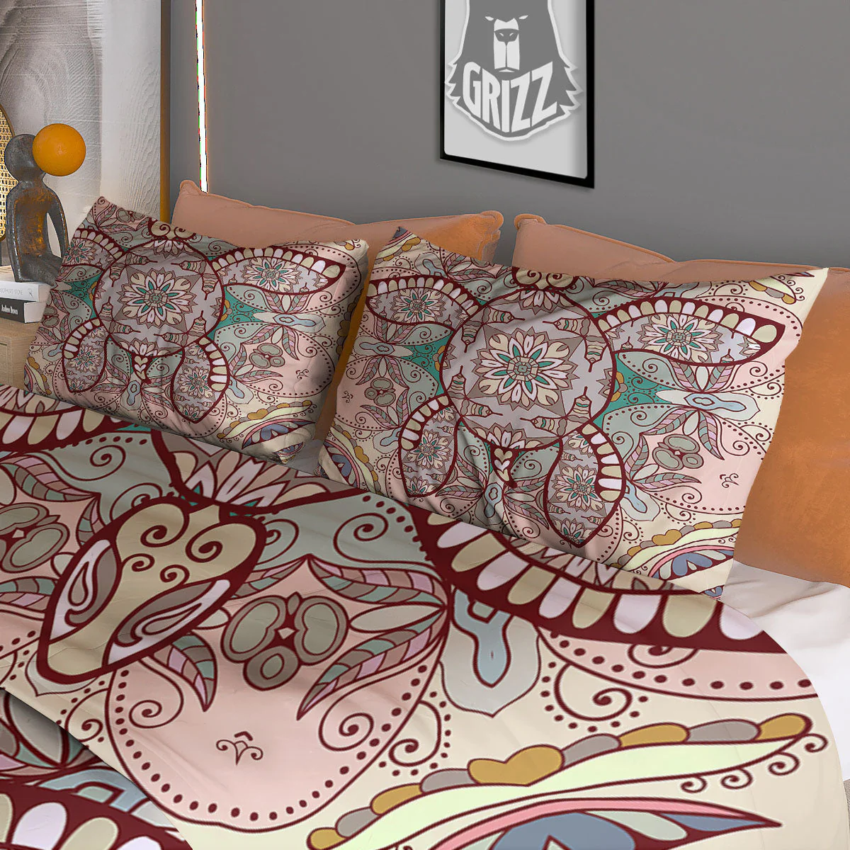 Turtle Polynesian Sea Print Duvet Cover Bedding Set - Image 3