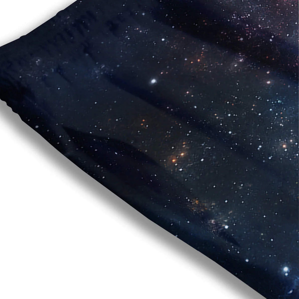 Universe Galaxy Space Dark Nebula Print Mesh Shorts - Image 3