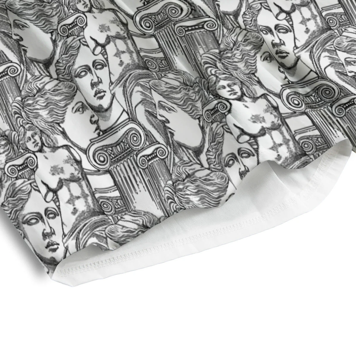 Venus Milos Print Pattern Men's Athletic Shorts - Image 4