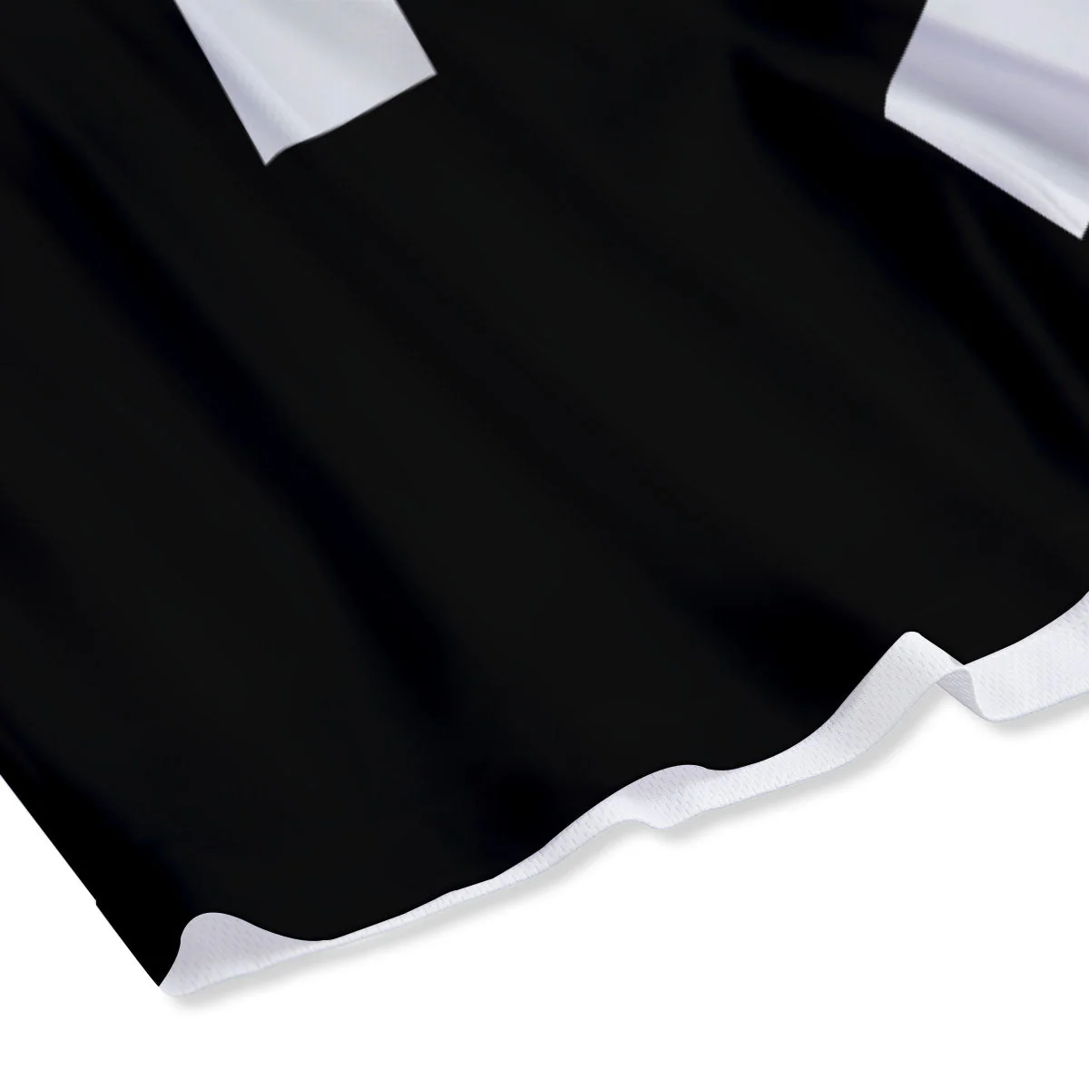 Virgo Sign White And Black Print Mesh Shorts - Image 4