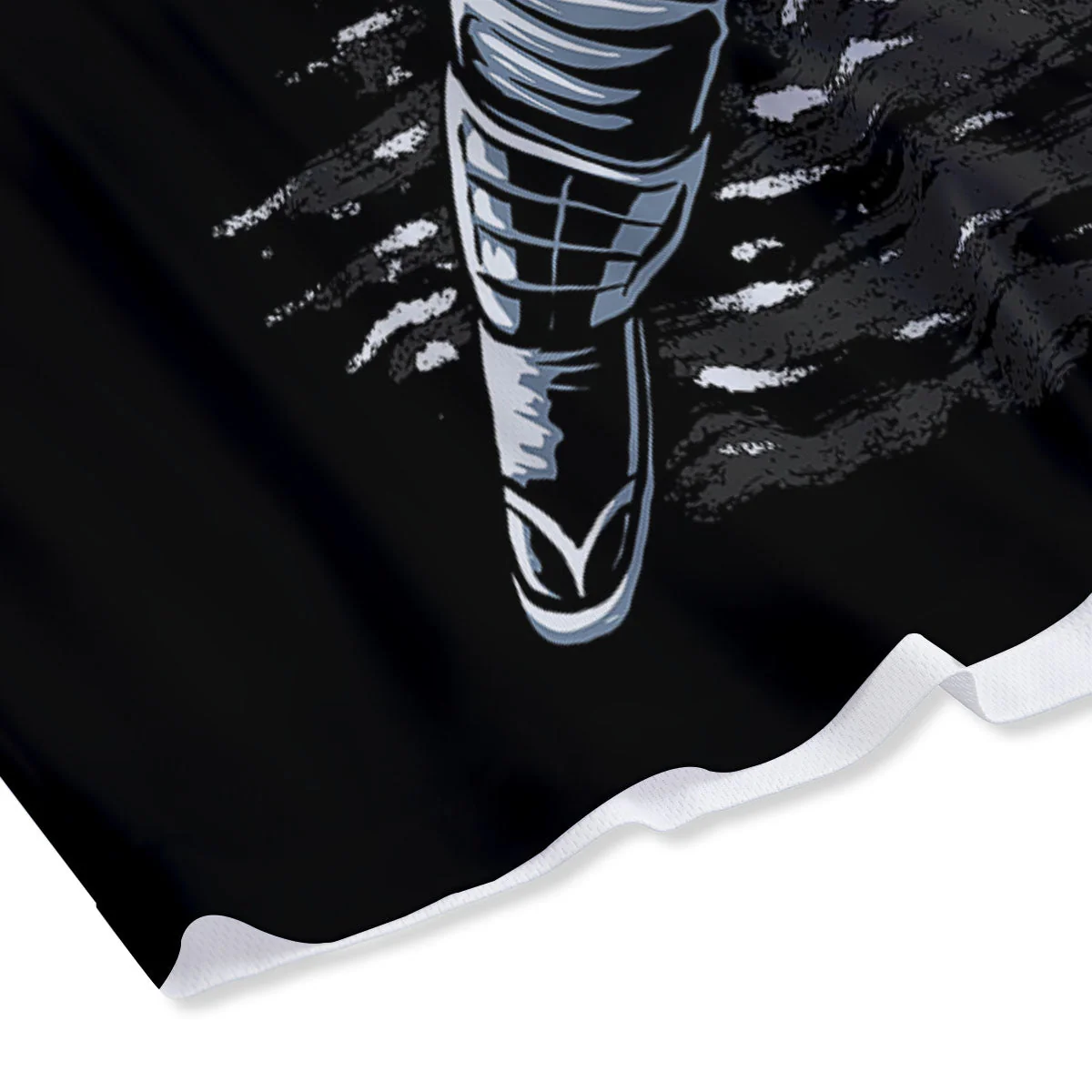 Warrior Samurai Dark Print Mesh Shorts - Image 4