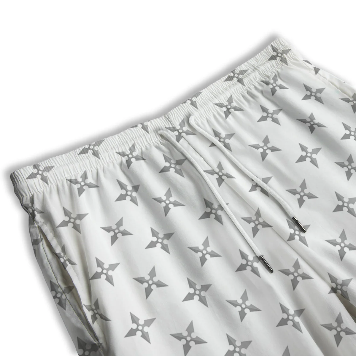 Weapon Ninja Print Pattern Men's Athletic Shorts - Image 3