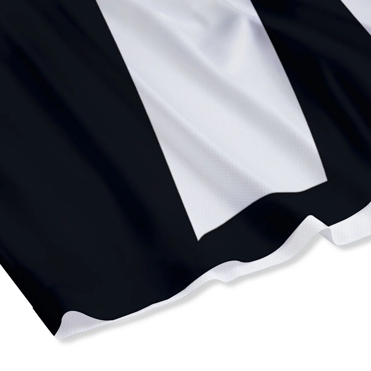 White And Black Pisces Sign Print Mesh Shorts - Image 4