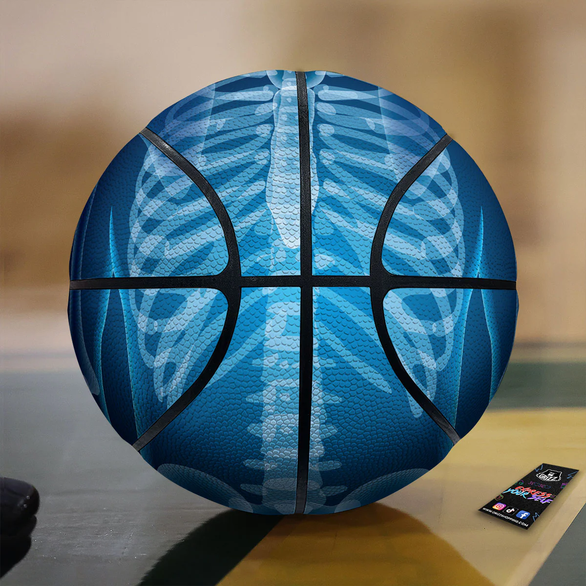 X-Ray Film Radiologist Print Basketball