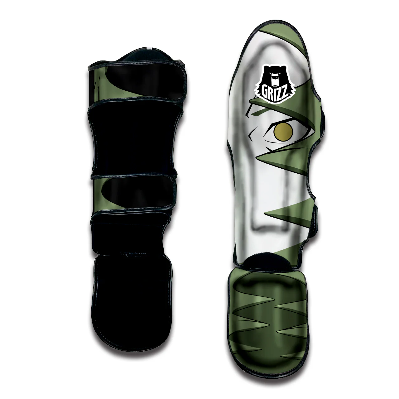 Zetsu Akatsuki Muay Thai Shin Guards - Image 3
