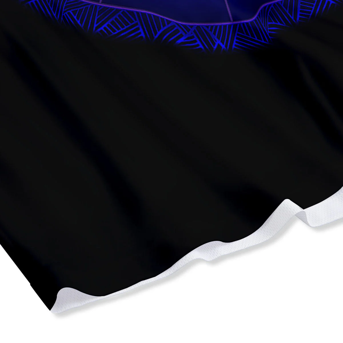Zodiac Sign Dark Scorpio Print Mesh Shorts - Image 4