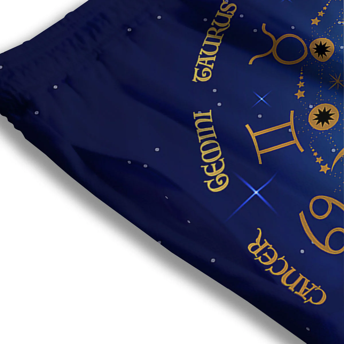 Zodiac Wheel Galaxy Print Mesh Shorts - Image 3
