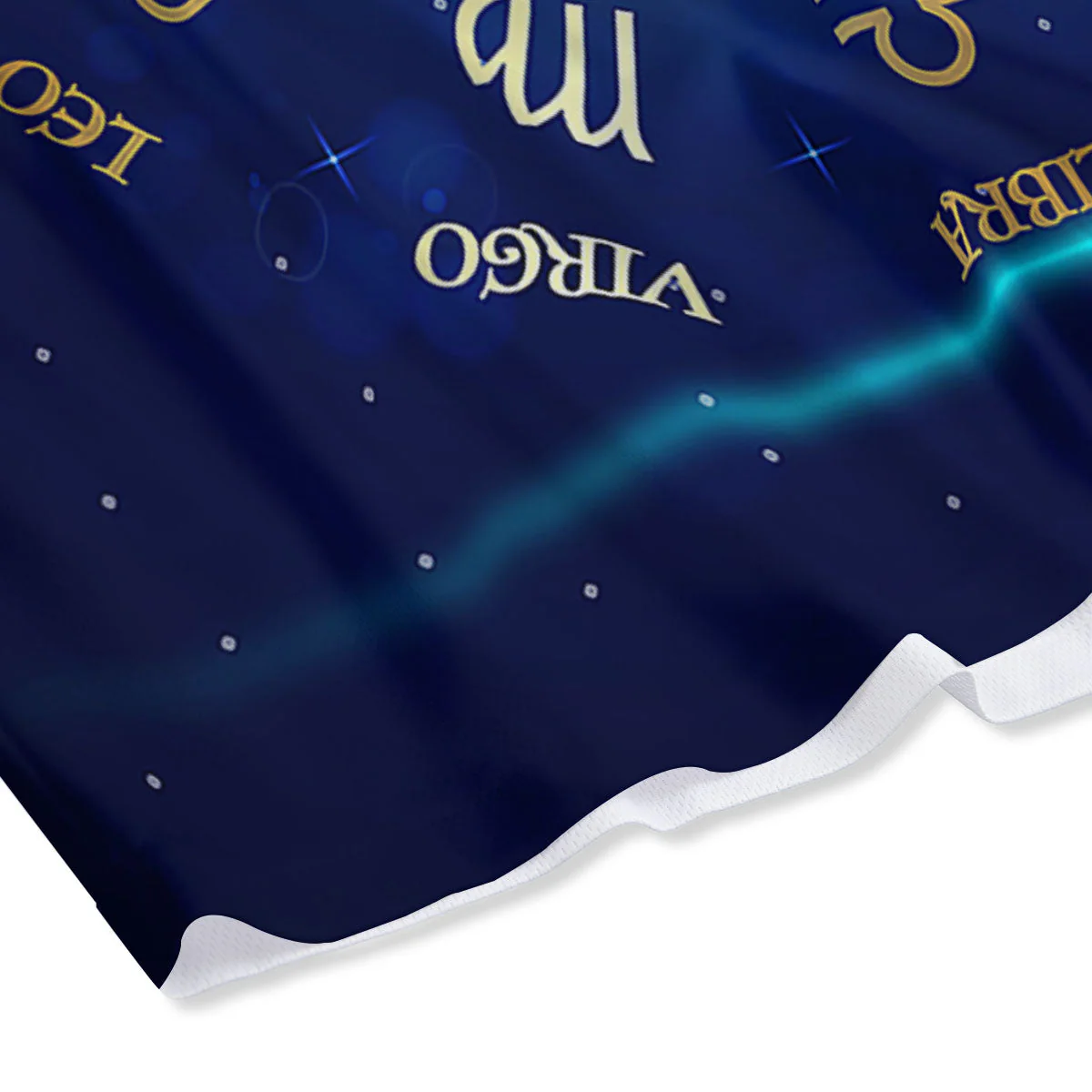Zodiac Wheel Galaxy Print Mesh Shorts - Image 4